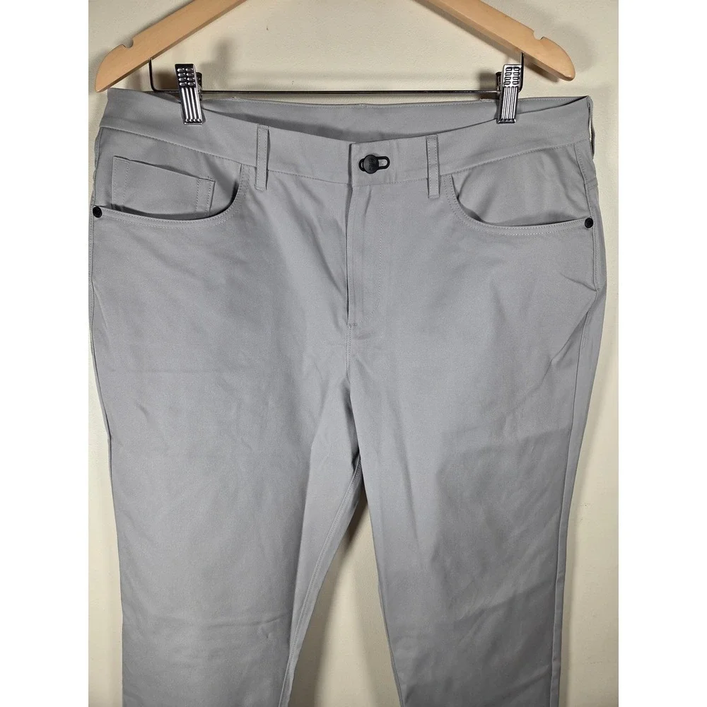 Public Rec All Day Every Day 5-Pocket Pants Mens 36x28 Grey Performance Trousers